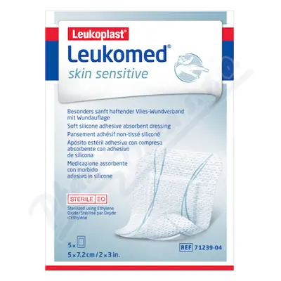 Leukomed Skin Sensitive 5x7.2cm 5ks netk.krytí