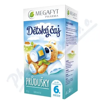 Megafyt Dětský čaj průdušky 20x2g