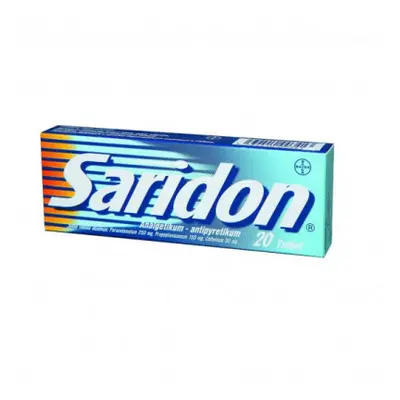 Saridon 250mg/150mg/50mg tbl.nob.20