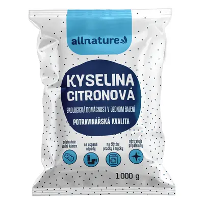 Allnature Kyselina citronová 1000g