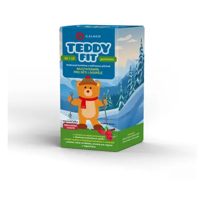 TeddyFit gummies 50+10ks LYŽAŘ