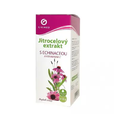 Sirup jitrocelový s echinaceou a vit.C 325g Galmed