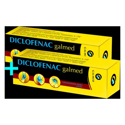 Diclofenac Galmed 1% gel 2x120g Akční balení