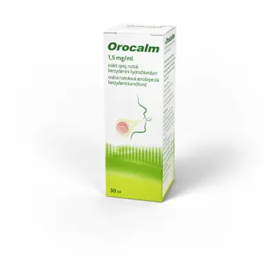 Orocalm 1.5mg/ml orální sprej 1x30ml