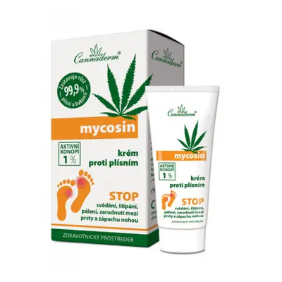 Cannaderm Mycosin krém proti plísním 30g