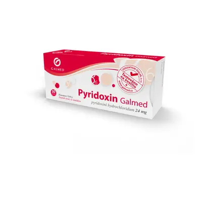 Pyridoxin Galmed tbl 30x24mg