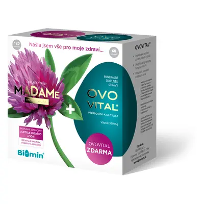 Biomin MADAMe Menopause tob.120+OVOVITAL tob.60