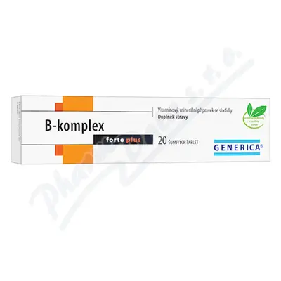 B-komplex forte plus Generica eff.tbl.20