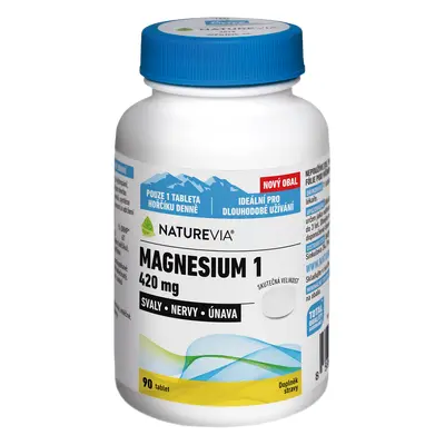 NatureVia® Magnesium 1 420mg tbl.90