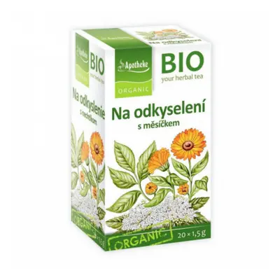 Apotheke BIO Na odkyselení s měsíčkem 20x1.5g