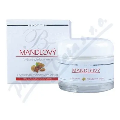 BodyTip Mandlový výživný krém suchá/citl.pleť 50ml