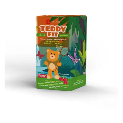 TeddyFit gummies 50+10ks LOVEC MOTÝLŮ