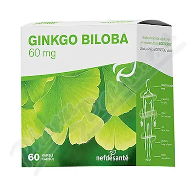 nefdesanté Ginkgo Biloba 60mg cps.60