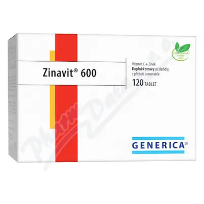 Zinavit 600 cucavé tablety 120 ks Generica