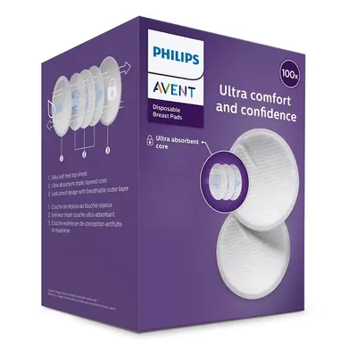 Philips AVENT Prsní vložky jednorázové 100 ks