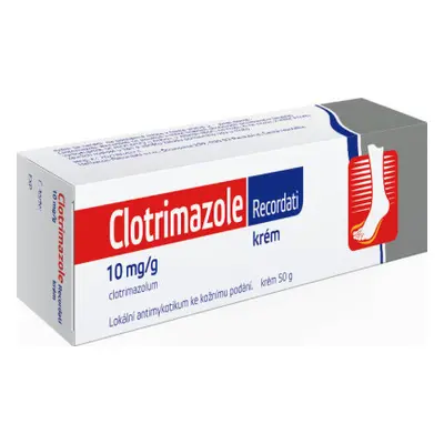 Clotrimazole Recordati 10mg/g crm.1x50g