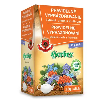 HERBEX Pravidelné vyprazdňování s inulinem 10x14g