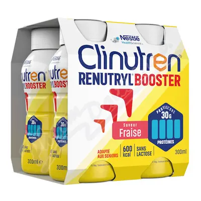 Clinutren Renutryl Booster Jahoda por.sol.4x300ml