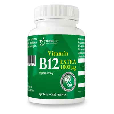 Vitamín B12 EXTRA 1000mcg tbl.90