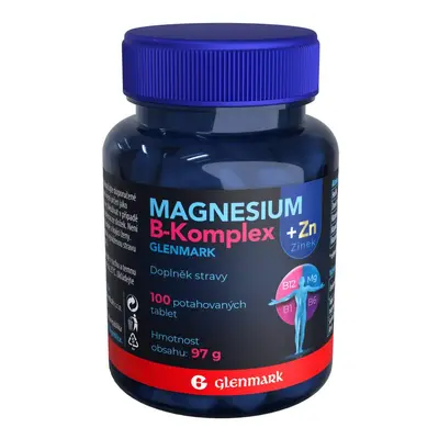 Magnesium B-komplex+Zinek Glenmark tbl.100