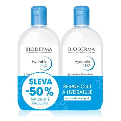 BIODERMA Hydrabio H2O 500ml 1+1 Festival