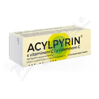 Acylpyrin s vitaminem C 320mg/200mg tbl.eff.12