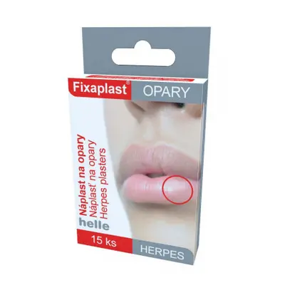 FIXAplast HERPES náplast na opary 15ks