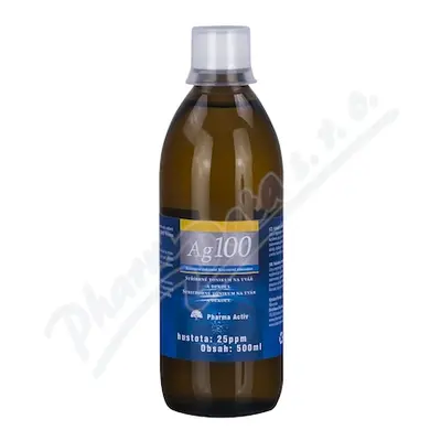 Koloidní stříbro Ag100 25ppm 500ml