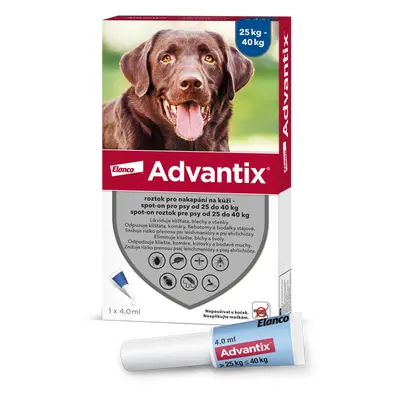 Advantix pro psy 25-40kg spot-on 1x4ml