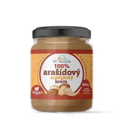 Dr.Natural Arašídový krém 100% 500g