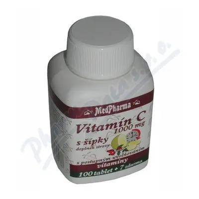 MedPharma Vitamín C 1000mg s šípky tbl.107 prod.úč