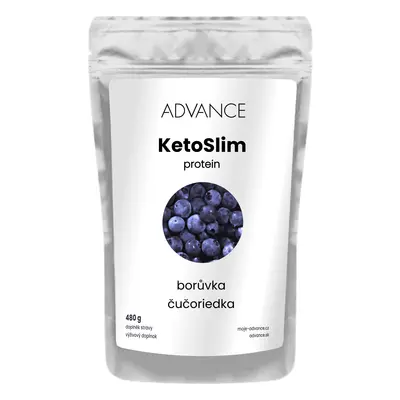 ADVANCE KetoSlim - příchuť borůvka 480 g