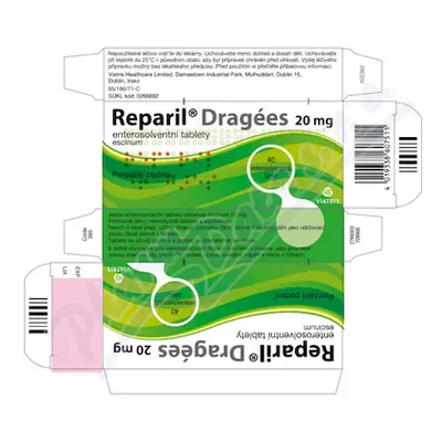 Reparil-Dragées 20mg tbl.ent.40