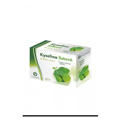 Kyselina listová 800mcg tbl.90 Galmed