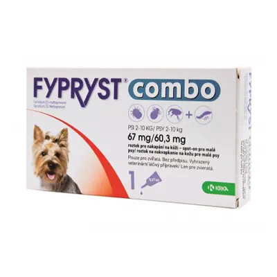 FYPRYST combo 1x0.67ml spot-on pro psy 2-10kg