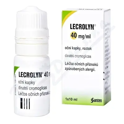 Lecrolyn 40 mg/ml oph. gtt. sol. 1x10ml