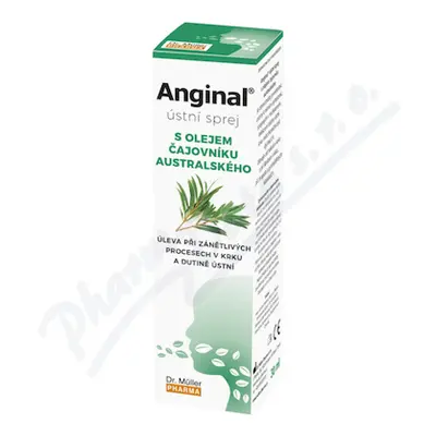 Anginal ústní sprej s TTO 30ml ZP Dr.Müller