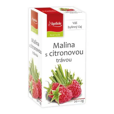 Apotheke Malina s citronovou trávou 20x2g