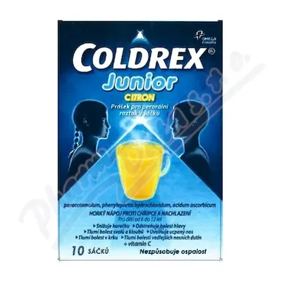 Coldrex Junior citron por.plv.sol.scc.10