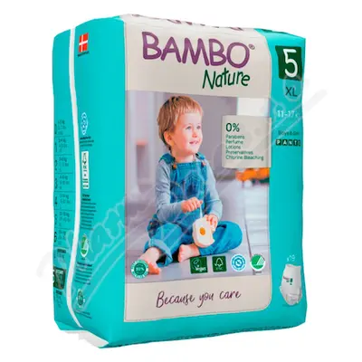 Bambo Nature Pants 5 navl.pl.k.trenin.11-17kg 19ks