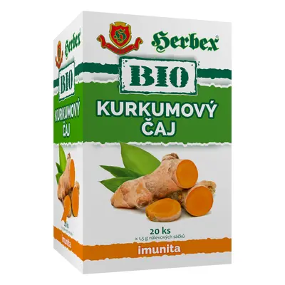 HERBEX BIO Kurkumový čaj n.s.20x1.5g