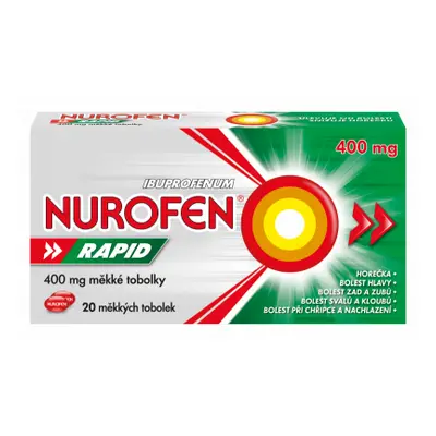 Nurofen Rapid 400mg cps.mol.20 I