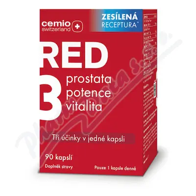 Cemio RED3 cps. 90 NOVÝ