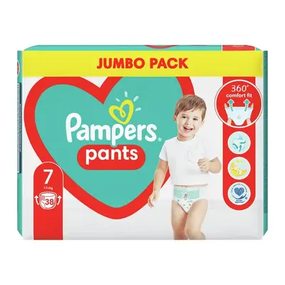 Pampers pants 7 17+kg 38ks