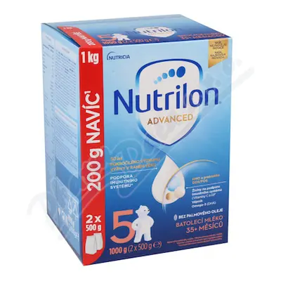 Nutrilon Advanced 5 2x500g