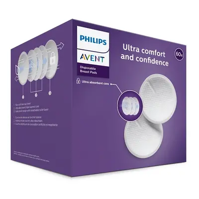 Philips AVENT Prsní vložky jednorázové 60 ks