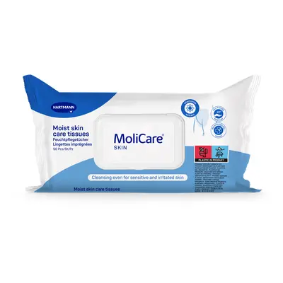 MoliCare Skin Vlhké utěrky 50ks (Menalind)