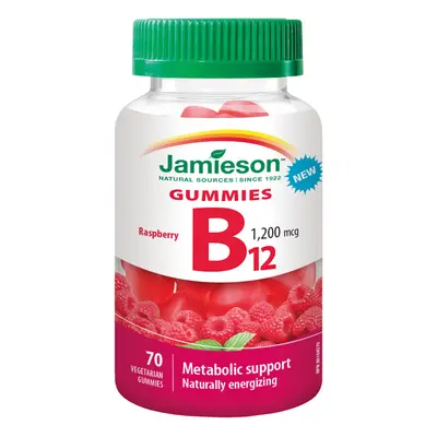 JAMIESON Vitamín B12 Gummies 1200mcg past.70