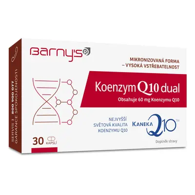 Barnys Koenzym Q10 dual 60mg cps.30