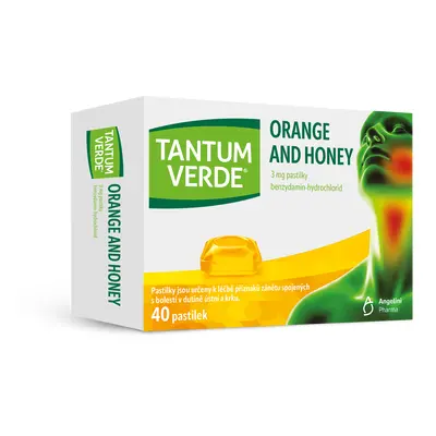 Tantum Verde Orange and Honey 3mg pas.40